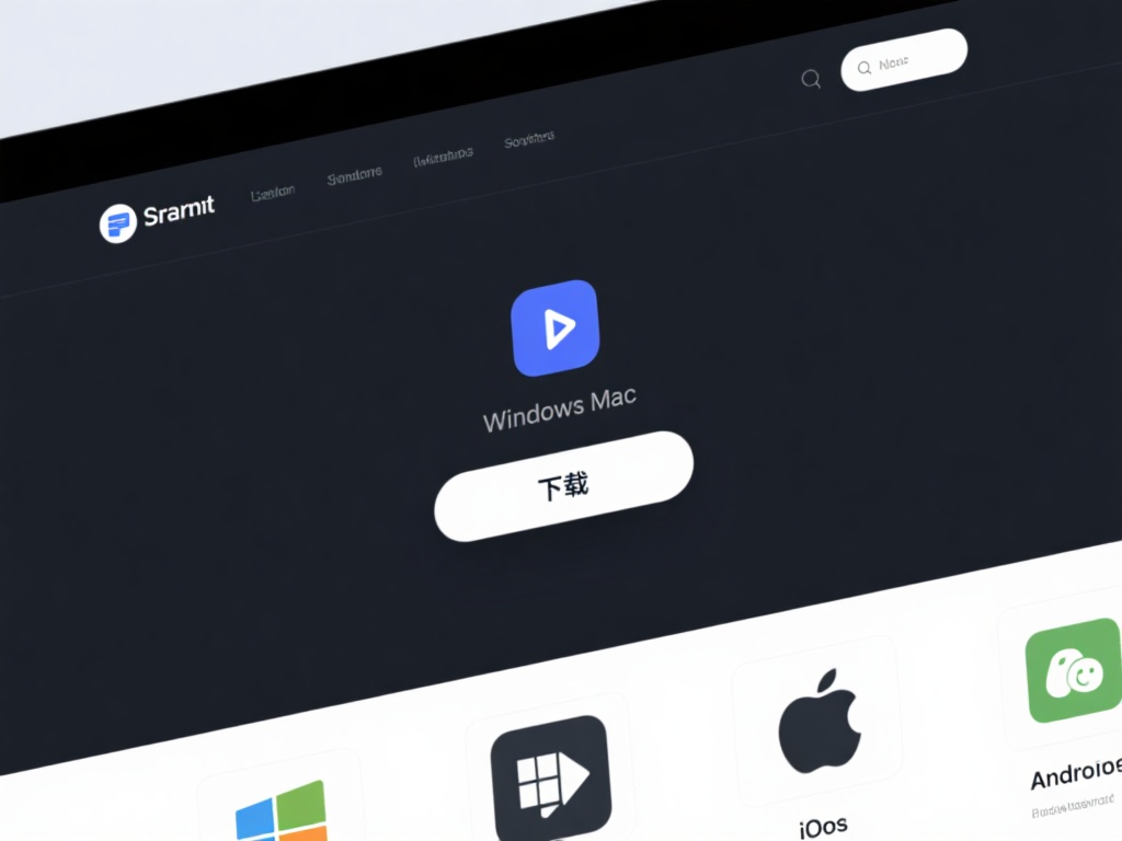 在官网首页查看是否有显眼的“下载”按钮。一般提供不